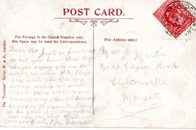 Postcard from HMS Natal