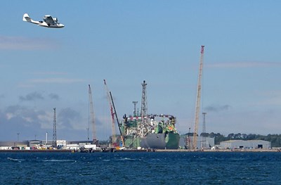 Video of Catalina Flying Boat G-PBYA over Cromarty Firth - 22nd August 2013