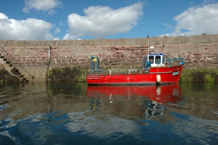 Fishing Boat, Cromarty Harbour, 2013