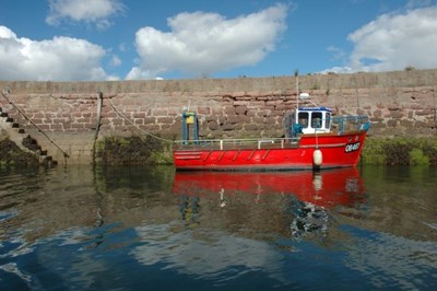 Fishing Boat, Cromarty Harbour, 2013