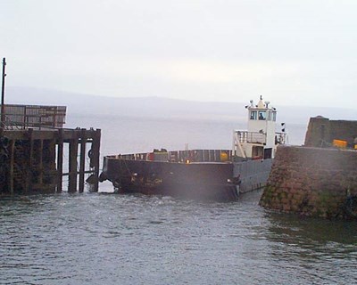 Rosehaugh entering the harbour - 2003