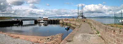 Cromarty Harbour panorama