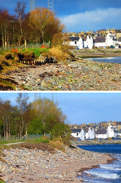 Shore Path repairs, March 2014