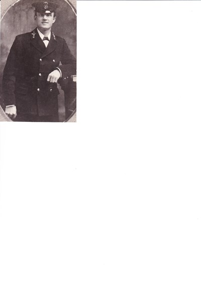 Alfred John Beeny, Mechanician, H.M.S. Natal