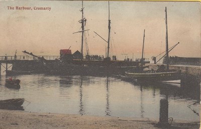 The Harbour, Cromarty in 1900