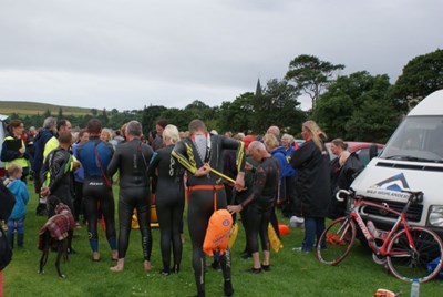 Cromarty Gala Swim 2016 safety briefing