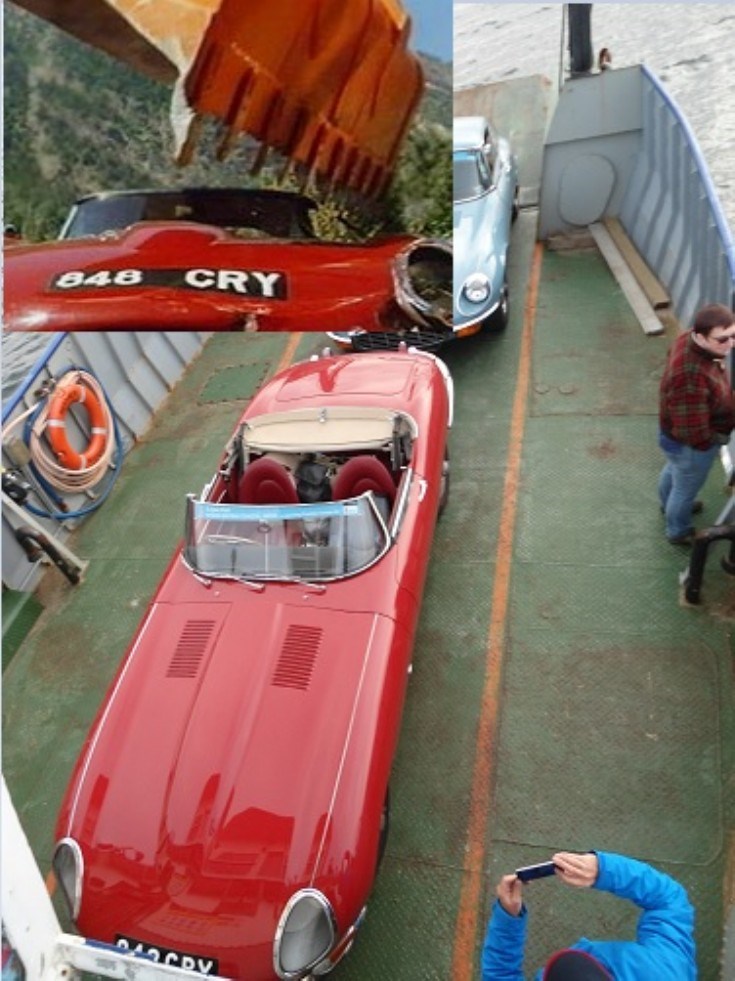 E-Type on the Ferry