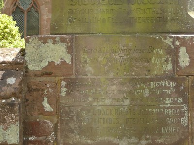 Memorial to Captain Back HMS Natal