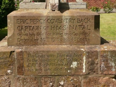 Captain Backs  Memorial 