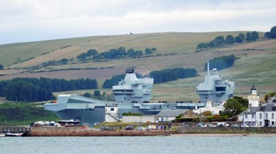 HMS Queen Elizabeth aircraft carrier