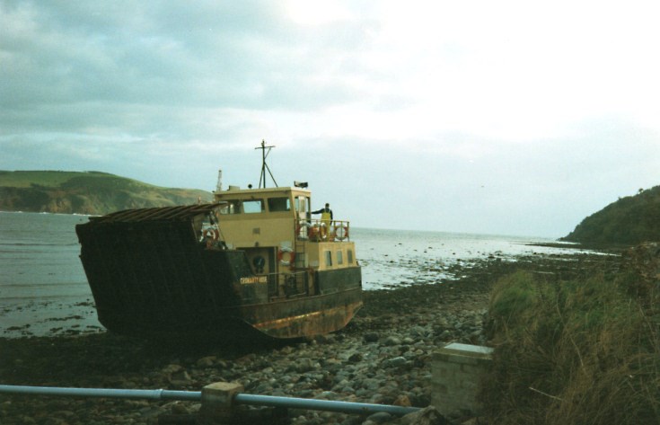 Cromarty Rose on the shore - Oct 1992