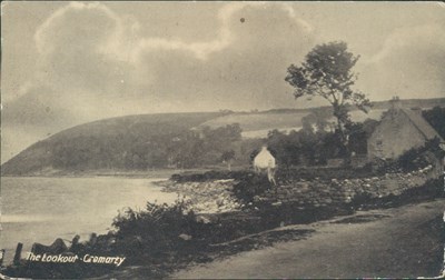 A postcard titled 'The Lookout, Cromarty'.