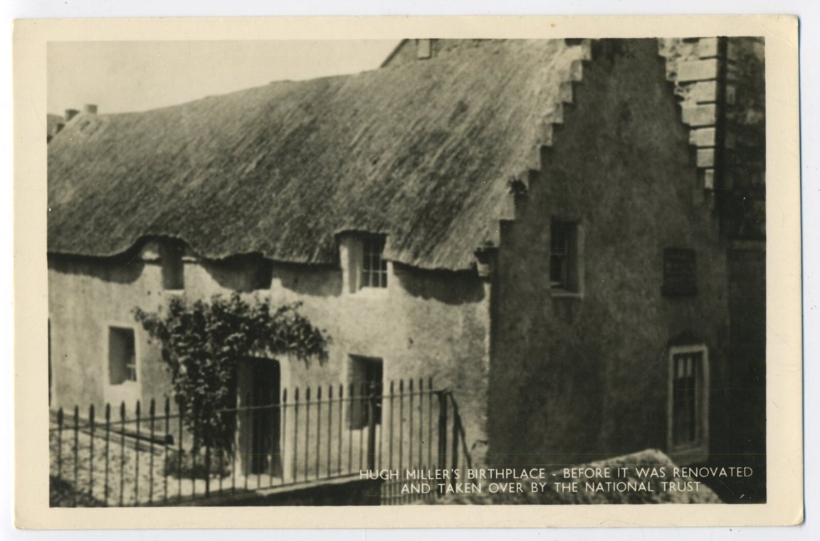 Hugh Miller's Cottage before the National Trust