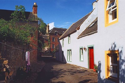 Looking up the Little Vennel toward Bellevue