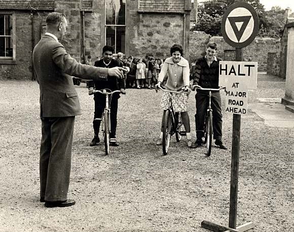 Cycling Proficiency at School - c1960