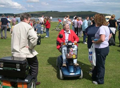 Girl Racers at the 2003 Cromarty Regatta
