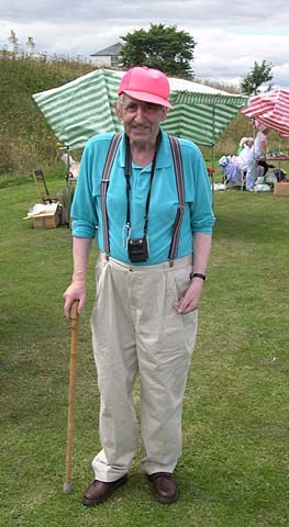 John (the Milk) McBean at the Cromarty Regatta