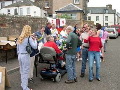 RNLI stand at 2003 Cromarty Regatta