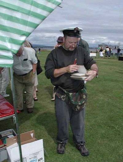 Captain Hill and his Books - Regatta 2003