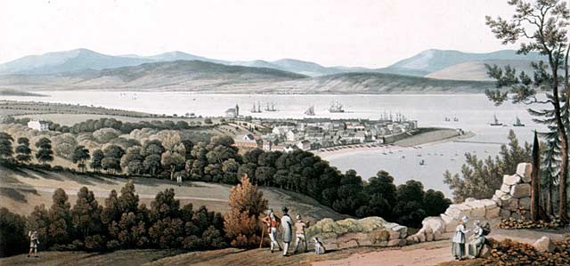 Clarke print of Cromarty