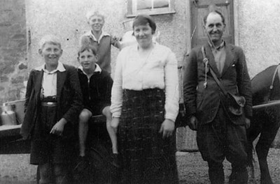 McBean family - farmers in Cromarty - 1937