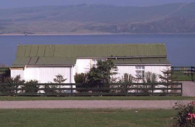 One of the Corrugated Iron houses on the Links