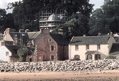 Scaffolding on Courthouse - c1990