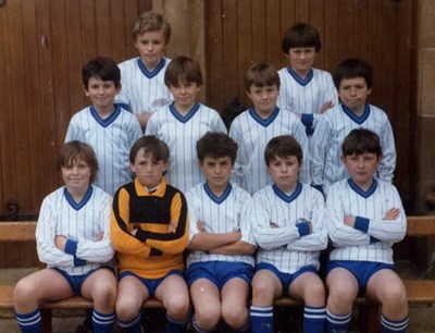 Cromarty Boys Brigade Football Team - c1983