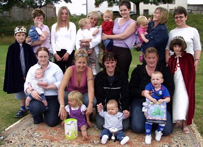 Beautiful Baby Competition at 2003 Regatta