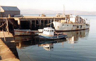 Boats in the harbour - c1980