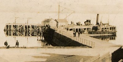 The harbour - c1910