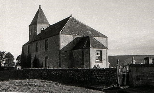 North side of Gaelic Chapel with roof - c1951