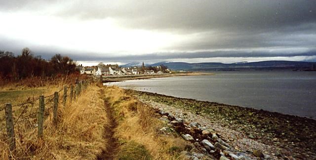 Path along the shore - c1992