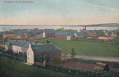 Postcard titled 'Cromarty from the South' - c1907