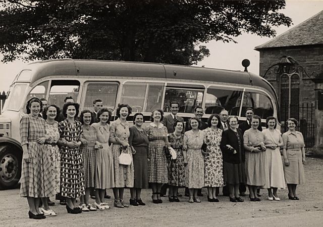 Cromarty Choir Outing - 1948