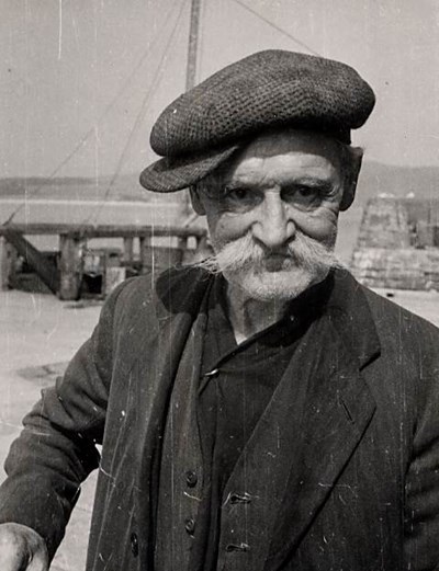 Rupert Neil on the Harbour - c1950