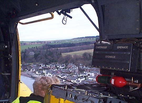 View from Sea King 137 above Fishertown