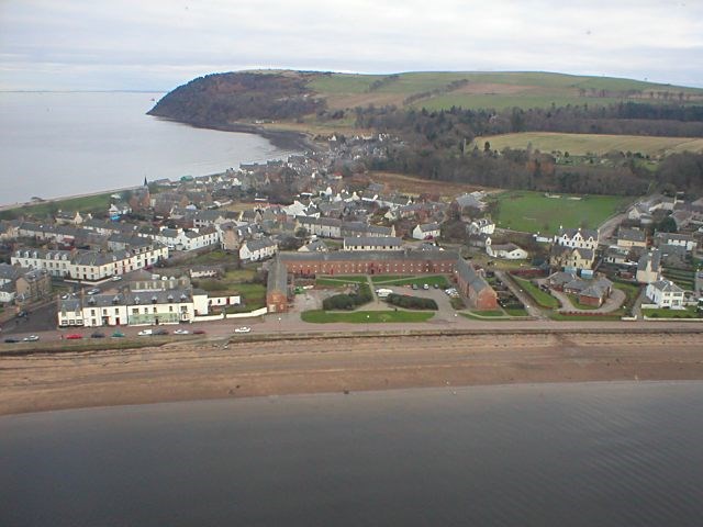 Aerial view from the West - 2004