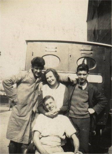 Group in front of Van - c1934