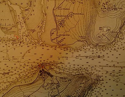 Ships Chart of Cromarty Firth