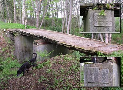 Bridge on Cromarty Estate - 2004