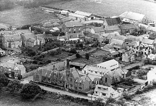 Aerial shot of the School - c1950???
