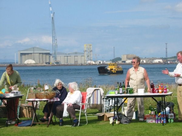 RNLI and Bottle stall