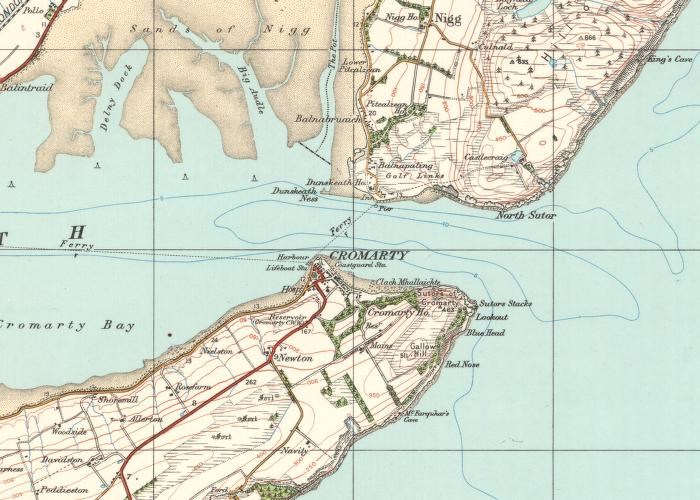 Cromarty Firth Map