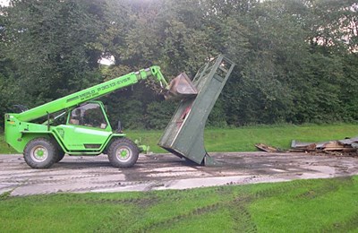 Demolition of Skatepark - 17 Sept 04