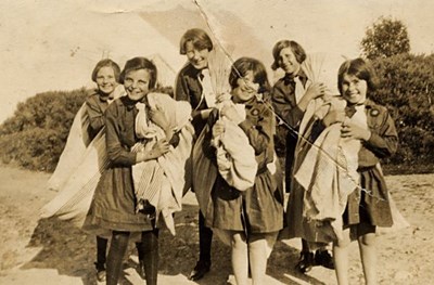 Group of Cromarty Girl Guides