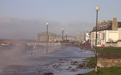 Storm on Marine Terrace