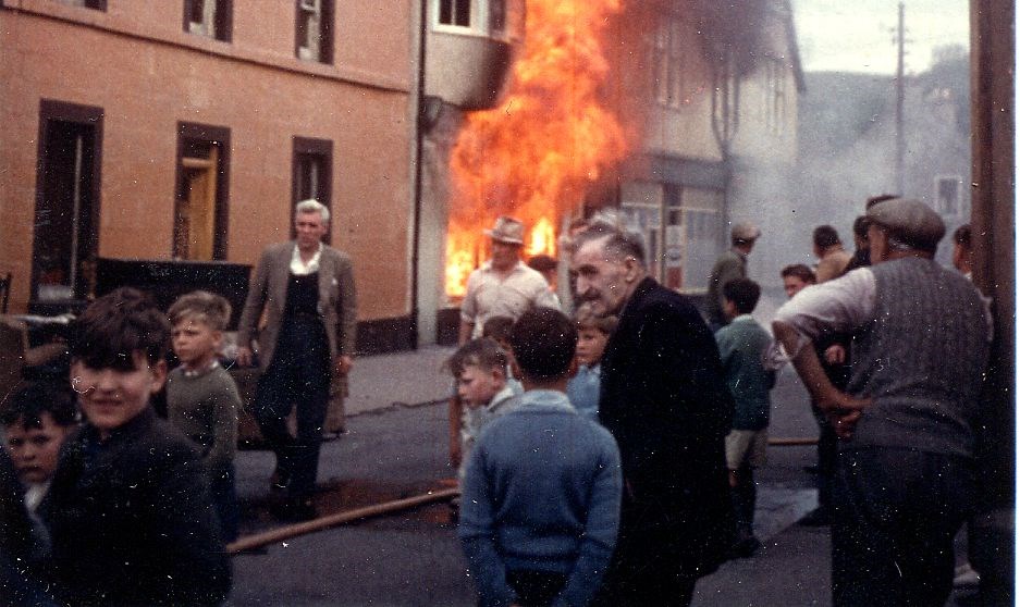 Post Office Fire - 1962