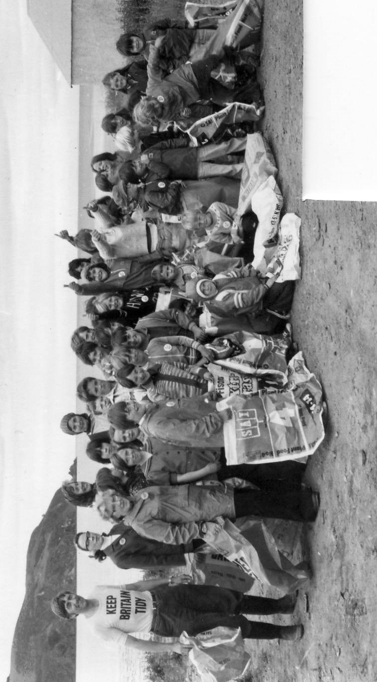 Beach Cleanup - 1978