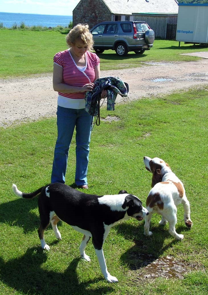 Jet and Tommy with Moira